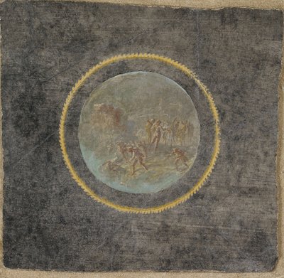 Frammento di affresco con Eracle e Esione da Unbekannt Unbekannt